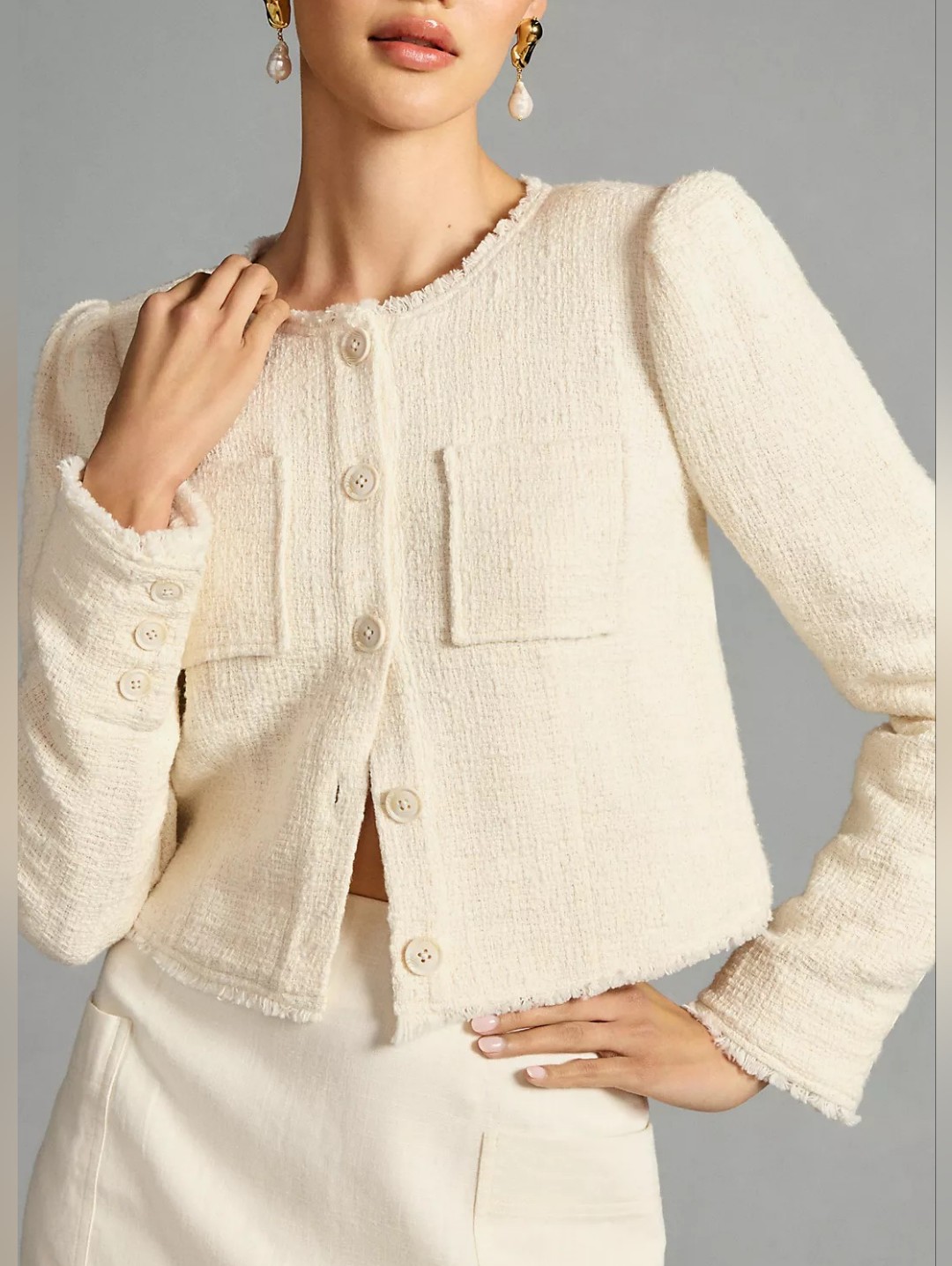 Paige Cambridge Tweed Jacket